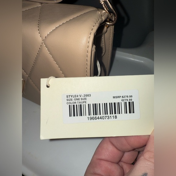 Valentino Orlandi Beige Crossbody Bag - Picture 5 of 6